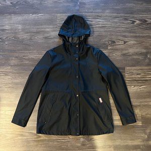 Hunter Lightweight Waterproof Jacket, black, size S